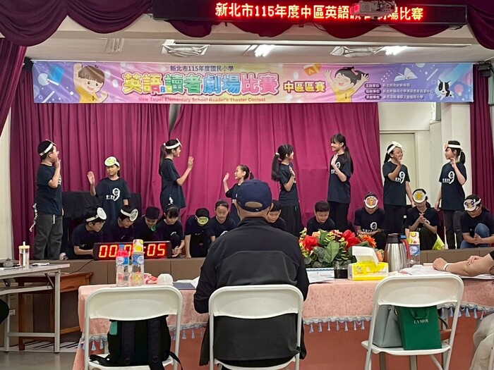 英語讀者劇場區賽榮獲優等